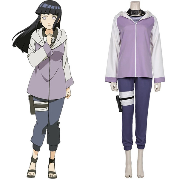 Cosplay Hinata Hyuga Naruto Shippuden tamanho brasileiro