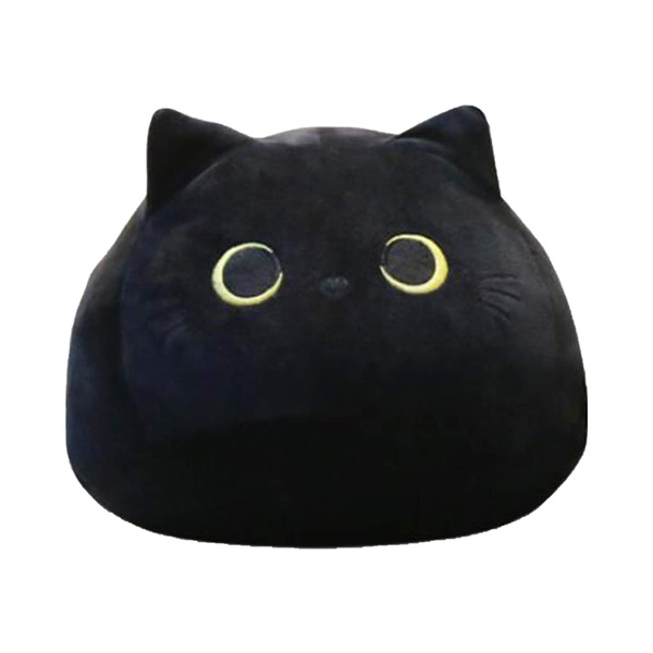 Black Cat Plush Toy Soft Kawaii Plushie Anime Pillows Lovely Cartoon Animal Stuffed  Doll Girls Valentine Day Gifts Ornaments | Wish