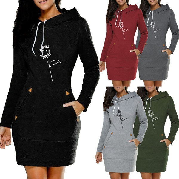 Wish hoodie dress sale