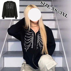 Goth, Casual Hoodie, Grunge, pullover hoodie
