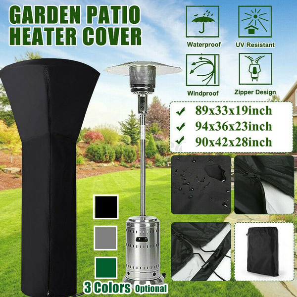 Patio Heater Cover Waterproof Dust Moisture Protective With Zipper Outdoor Propane Oxford Fabric For Bad Weather 3 Colors Optional Wish - Outdoor Propane Patio Heater Cover Patio Heater Cover Waterproof Dust Moisture Protective With Zipper Outdoor Propane Oxford Fabric For Bad Weather 3 Colors Optional Wish - Outdoor Propane Patio Heater Cover