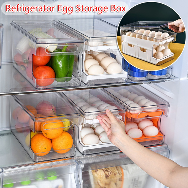 Household Keep Food Fresh Storage Box for Freezer Refrigerator