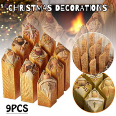 nativity, woodenpillarsnativity, Christmas, Wooden