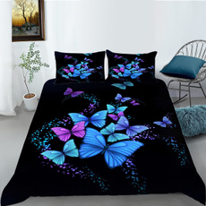 butterfly, Home Decor, purple, Bedding