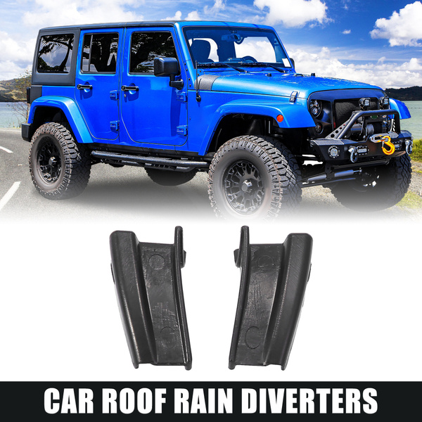 Car roof rain discount gutter