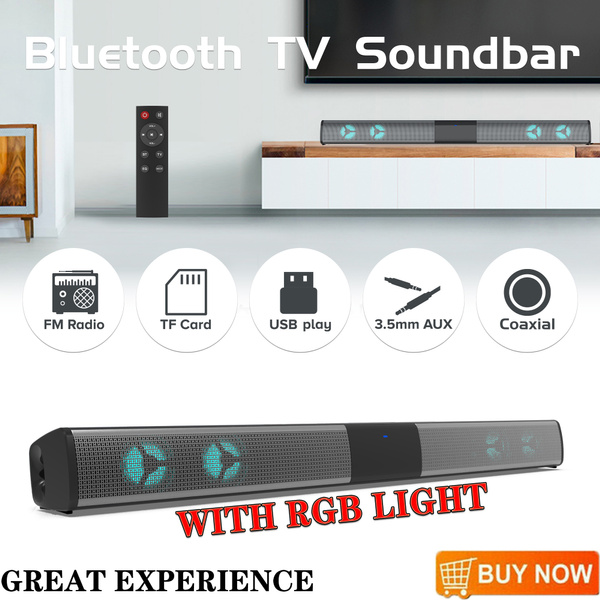 Upgrade Theater sound Wireless Bluetooth Soundbar HiFi Stereo Speaker