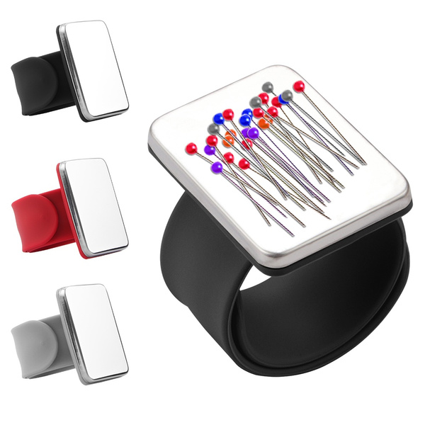 Magnetic Wrist Sewing Pins Pincushion Pin Holder For Sewing Wrist