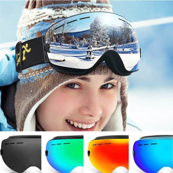 large snowboard goggles