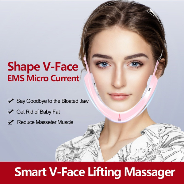 EMS Face Shaper Slimmer Thin Face Massage V Shape Lift Face Face