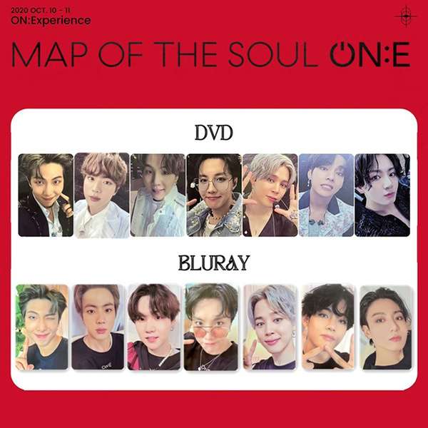 7Pcs/Set Kpop Bts Album 2021 Map Of The Soul One On:E/My Universe