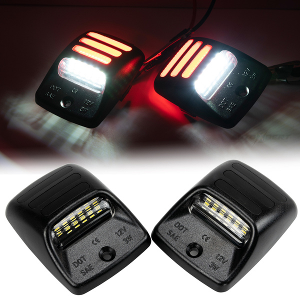 2017 toyota tacoma license plate light bulb size