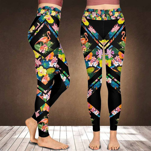 flamingo leggings