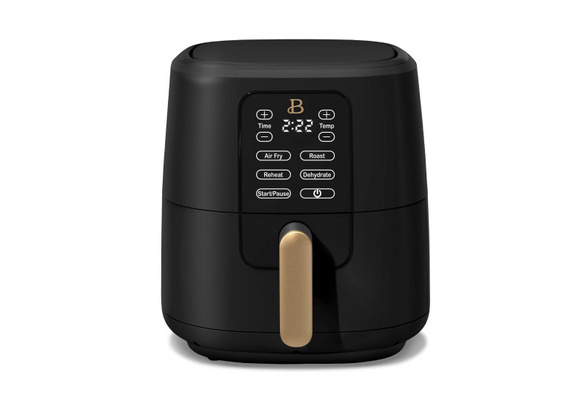 Beautiful 19038 6 Quart Touchscreen Air Fryer, Black Sesame by