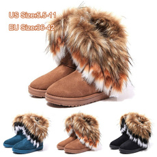 ankle boots, Fashion, fur, Winter