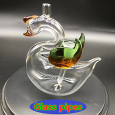 water, Oil, glass pipe, swan