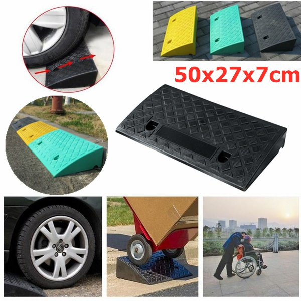 Hard Plastic Rubber Curb Ramps Heavy Duty Plastic Threshold Ramp ...