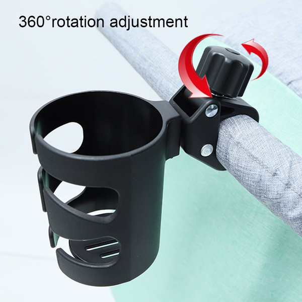 Pram Rack Baby Stroller Cup Holder Universal 360 Rotatable Drink Bottle Rack for ...