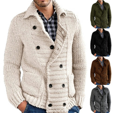 knittedjacket, Jacket, Plus Size, menscoatsandjacket