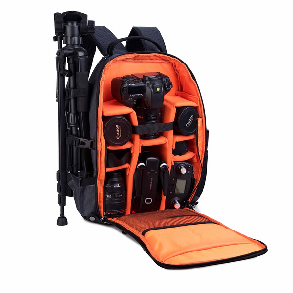NEW Camera Backpack for Photographers Waterproof Large Camera Bag Men's