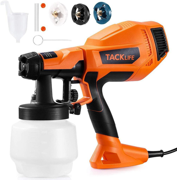 Paint Sprayer Tacklife Electric High Power Hvlp Home With 3 Patterns Adjule Valve Nozzles Tlps80a Wish - Home Decor Paint Sprayer