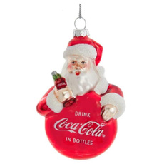 Christmas, Glass, coke, Ornament