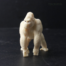 animalactionfigure, Ivory, Toy, orangutanshape