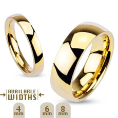 goldplated, wedding ring, Classics, 14k Gold