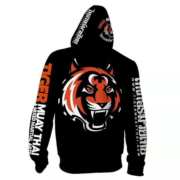 MMA Sweatshirts Tiger Muay Thai Signature zipper hoodie