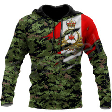Canada, 3D hoodies, Fashion, Casual Jackets