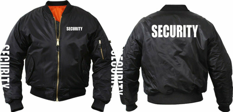 Fashion, securityuniformjacket, securityuniformbomberjacket, zipperflightjacket