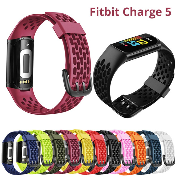Bracelet Sport en Silicone pour Montre Intelligente - Accessoires de Remplacement Doux (Gray Pink 3