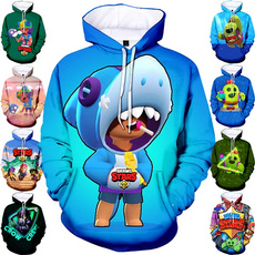 3D hoodies, hooded, Winter, Long Sleeve