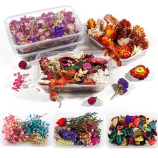 Box, Flowers, Pendant, Necklace