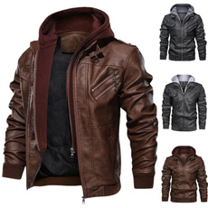 giletuomo, Outdoor, leather, Coat