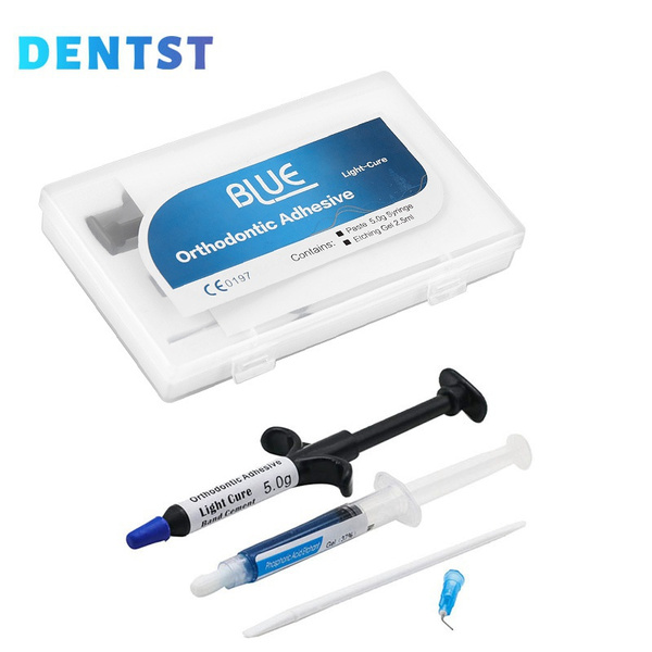 Orthodontic Blue Adhesive Bonding Glue For Orthodontist Bite Open Wish