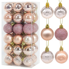 plasticball, Rose, gold, Tree
