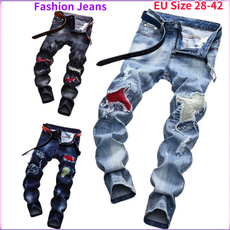 men's jeans, Fashion, plus size jeans, retrojean
