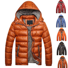 Down Jacket, hooded, Winter, padded