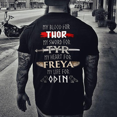 viking, Mens T Shirt, blackprintedtshirt, Shirt