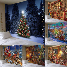 christmastapestry, Arte para la pared, Decoración del hogar, walldecoration