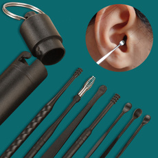 Steel, earpickcleaner, earspoon, Tool