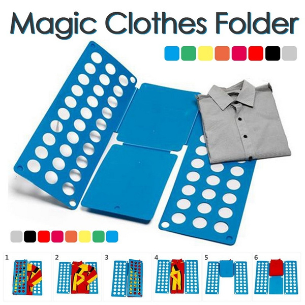 T-Shirt Clothes Folder Large Magic Fast Organizer Laundry Folding Board Adult 