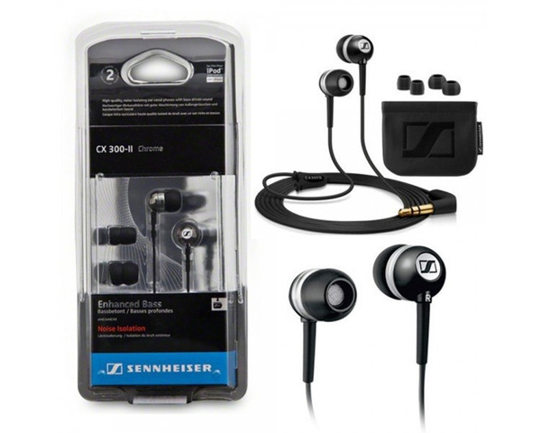 Sennheiser CX 300 II Precision In Ear only Headphones Black