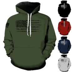 Fashion, nationalflag, Long sleeved, Sweaters