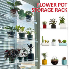 flowerpotstand, hangingrack, windowplantshelve, Garden
