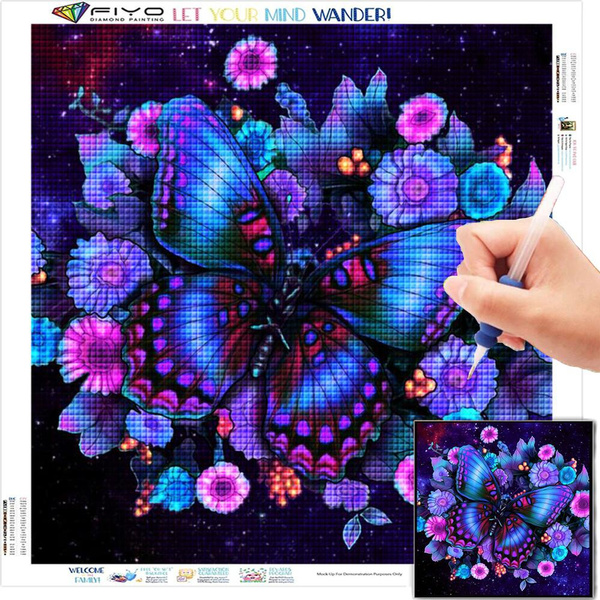 5D Diamond Painting Diamond Art Diamond Painting Kits DIY Round Rhinestone Diamond Art Kits for Adults Diamond Paintings Are Interesting and