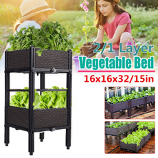 vegetablebox, gardenbed, Plants, Flowers