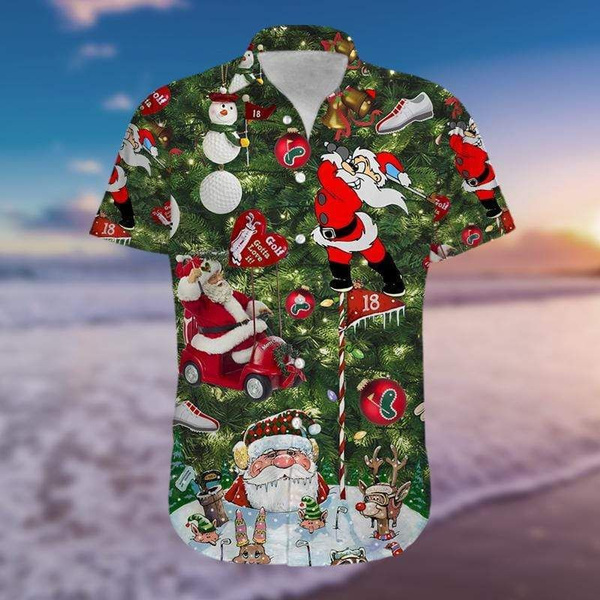 Ladies Hawaiian Golf Shirts