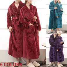 gowns, Fleece, Plus Size, Winter