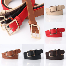 Leather belt, Pins, korean style, suitbelt